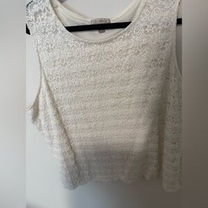 Roz & Ali 3x Lace Tank Top